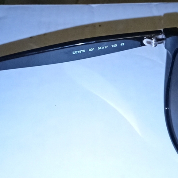 Chloe ce7675 001 54017 140#2 black sunglasses - Picture 4 of 6